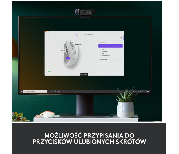 LOGITECH Signature M650 Wireless Mouse Biala - 713349 - zdjęcie 8